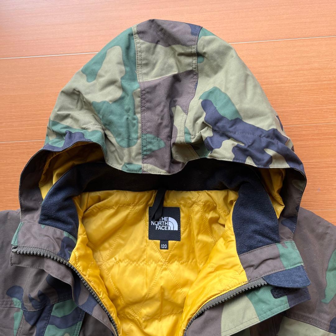 THE NORTH FACE 子ども用　　迷彩　ジャンプスーツ　120cm