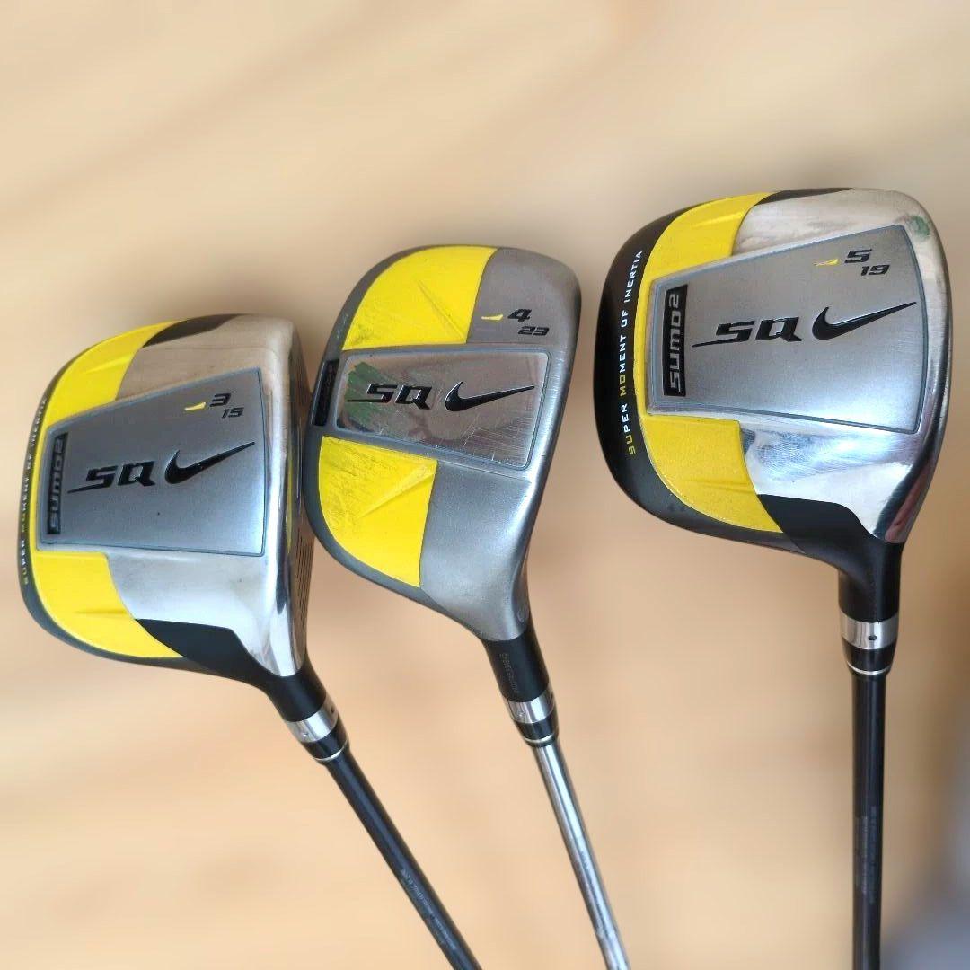 ナイキ サスクワッチ SUMO2　 3W 4W 5W セット