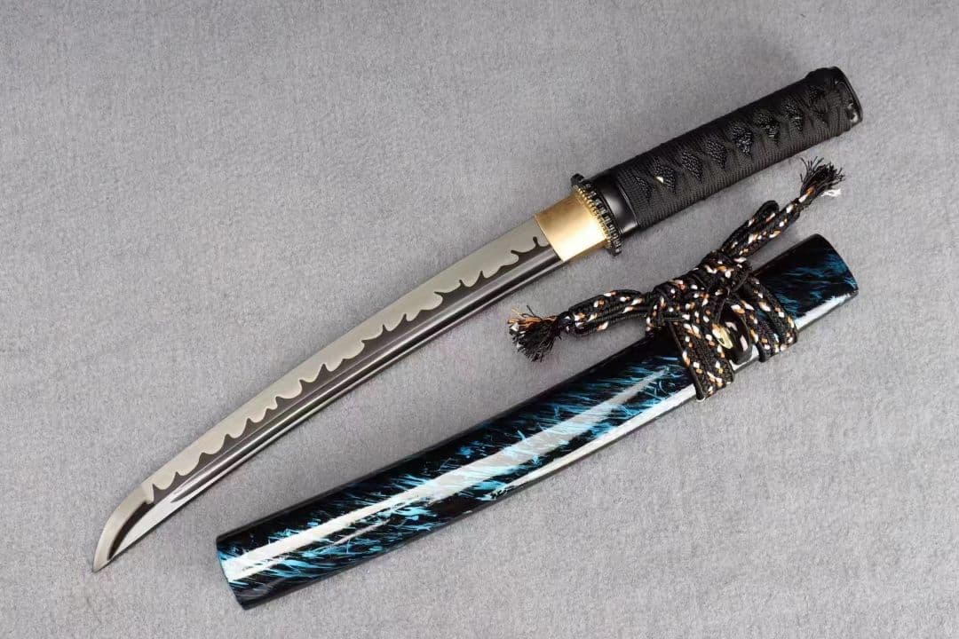 武具　刀装具　日本刀　模造刀   居合刀 肋差   短刀 サムライリブ差短刀