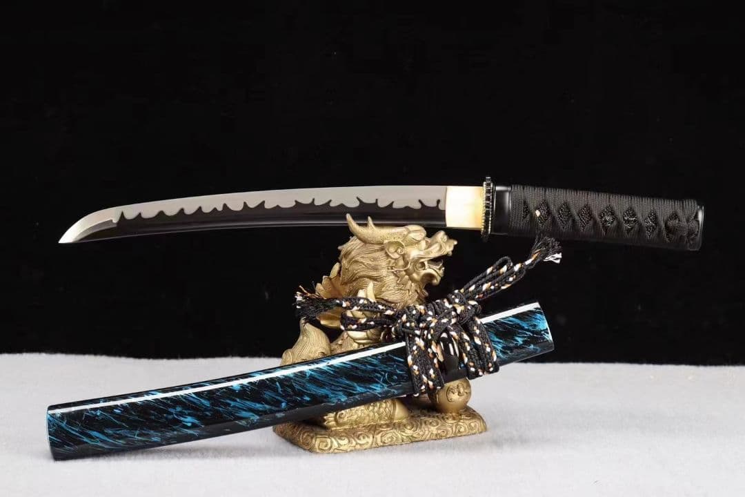 武具　刀装具　日本刀　模造刀   居合刀 肋差   短刀 サムライリブ差短刀