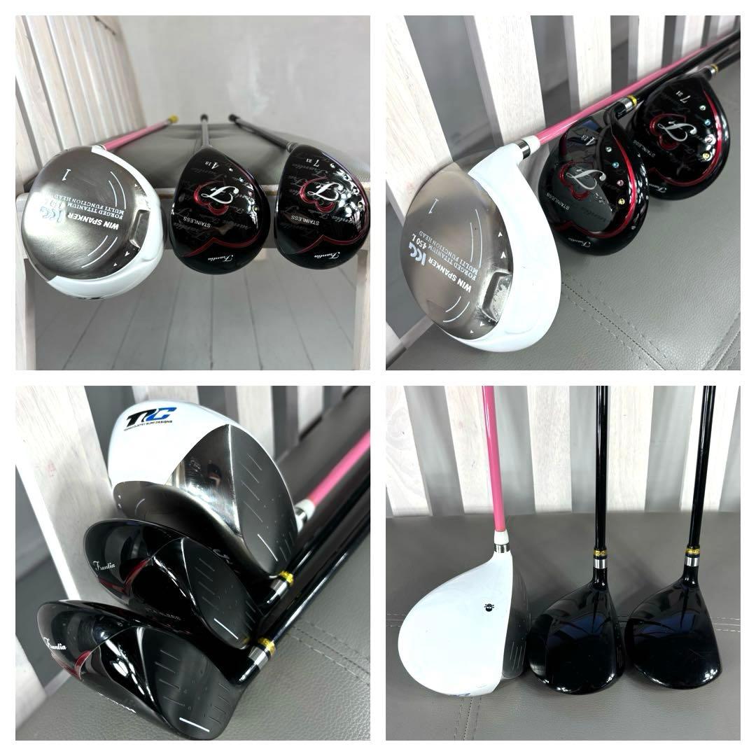 本格派 レディースゴルフクラブ 12本 フルセット ゴルフセット お試しセット