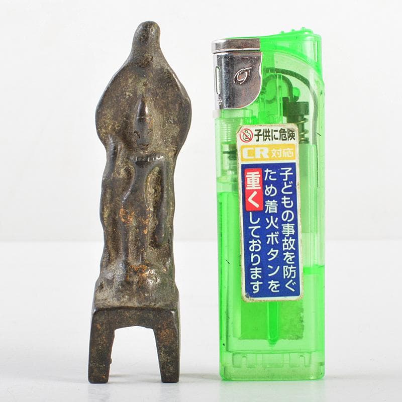 仏教美術　古銅鍍金　仏像　豆仏　懐中仏　置物　V　R5655