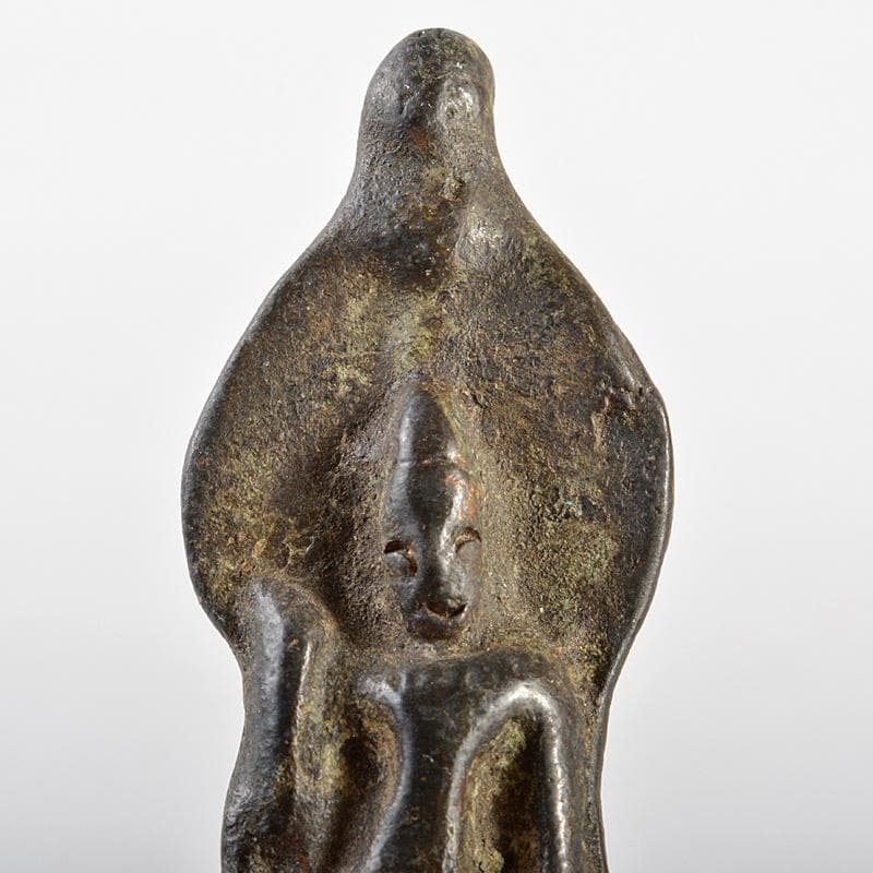 仏教美術　古銅鍍金　仏像　豆仏　懐中仏　置物　V　R5655