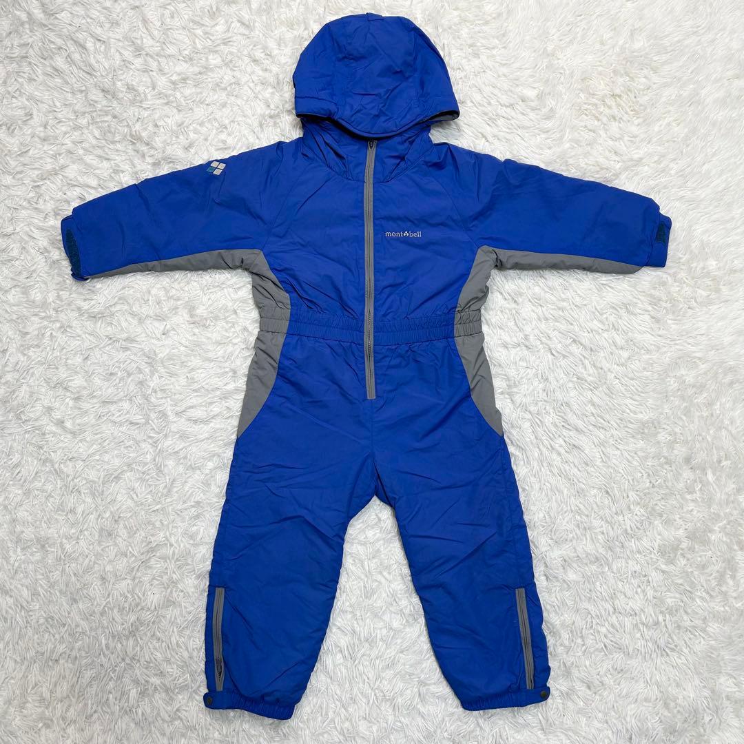美品 Montbell モンベル パウダーカバーオール スキー スノボー 110