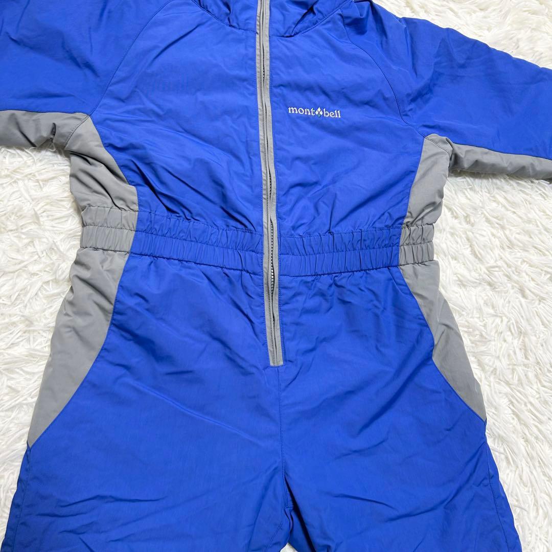 美品 Montbell モンベル パウダーカバーオール スキー スノボー 110