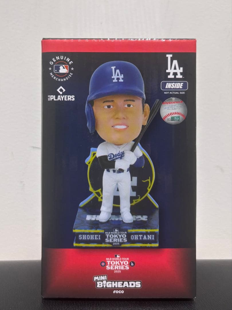 大谷翔平　ミニビッグヘッズ TOKYO SERIES 2025 ボブルヘッド