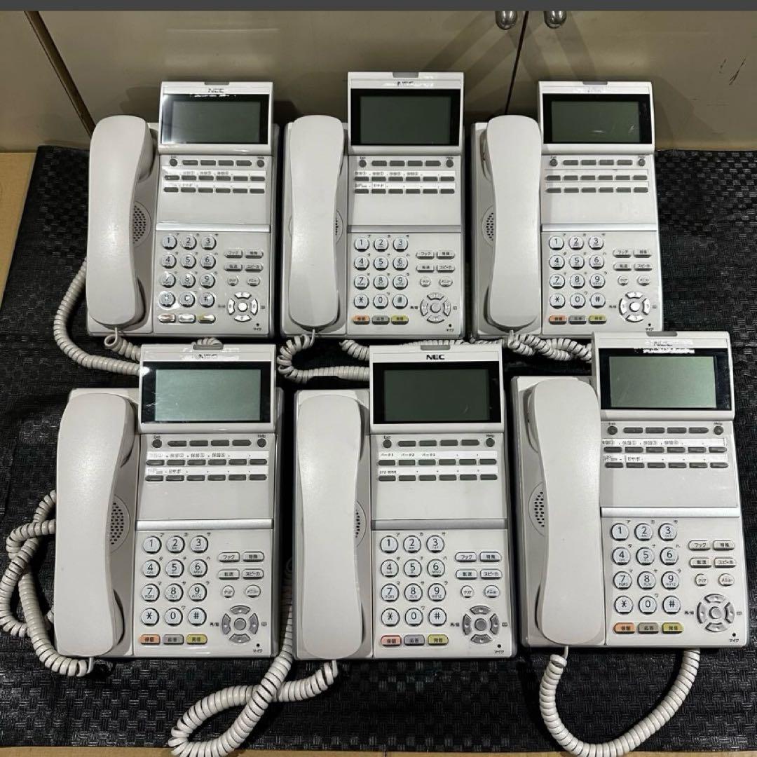 NEC Series ITZ-12D-2D(WH) ビジネスフォン※バラ売り可