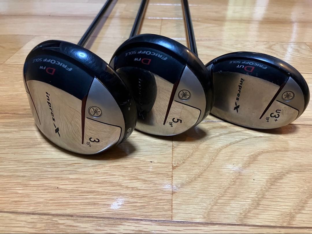 ゴルフクラブセット　ヤマハ　インプレス　その他13本セット