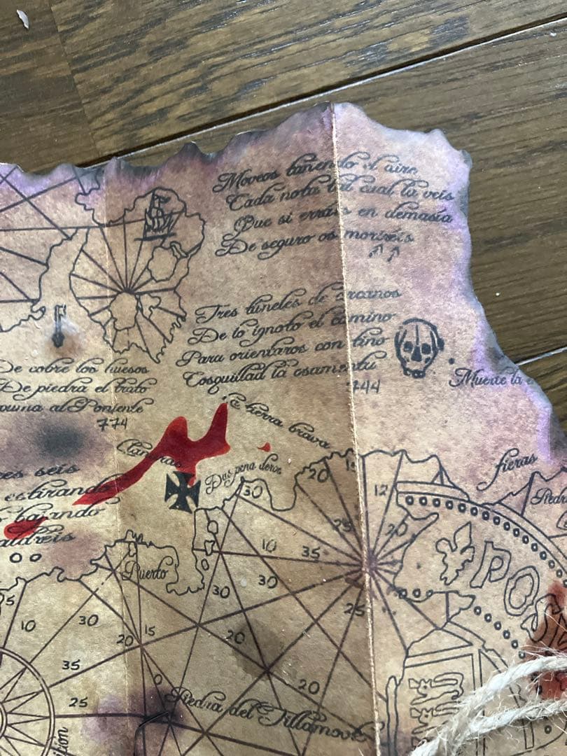 GOONIES 宝の地図 レプリカ グーニーズ MAP