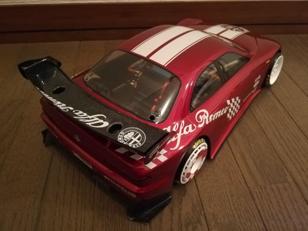 1/10 HPI ラジコン ボディ アルファロメオ 156 ドリパケ等に