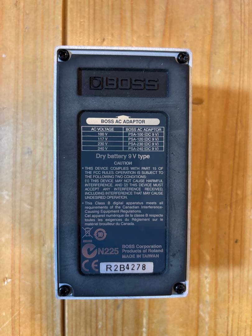 BOSS Chromatic Tuner TU3（本体のみ）