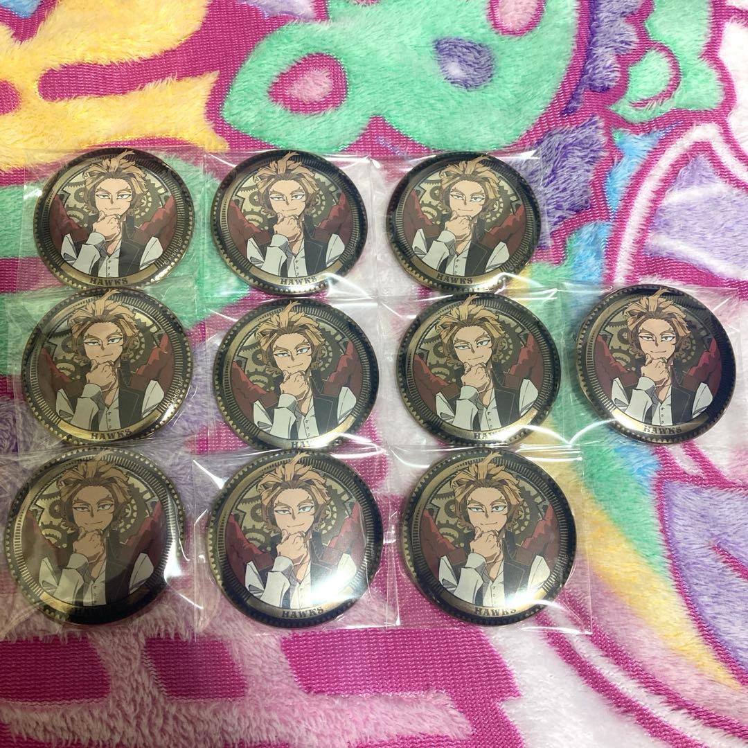 ヒロアカ　ホークス　スチームパンク　缶バッジ　スチパン