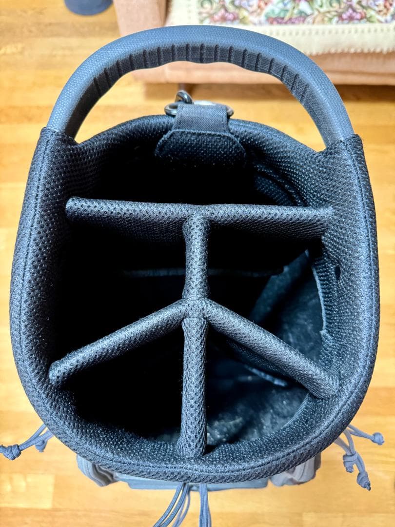 BRIEFING（ブリーフィング）キャディバッグ CR-5 ブラックカモ【美品】