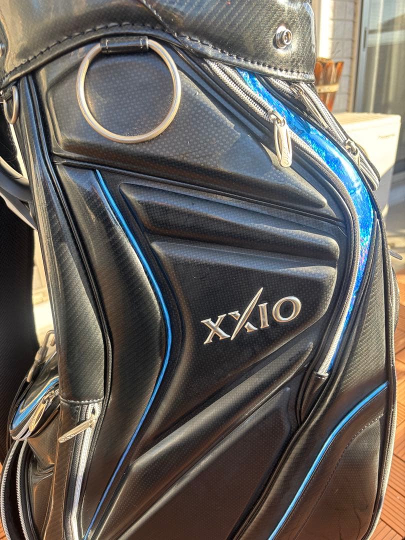 XXIO ブラック/ブルー キャディバッグ