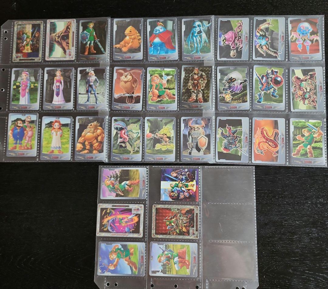 ゼルダの伝説　時のオカリナ　カードダスセット