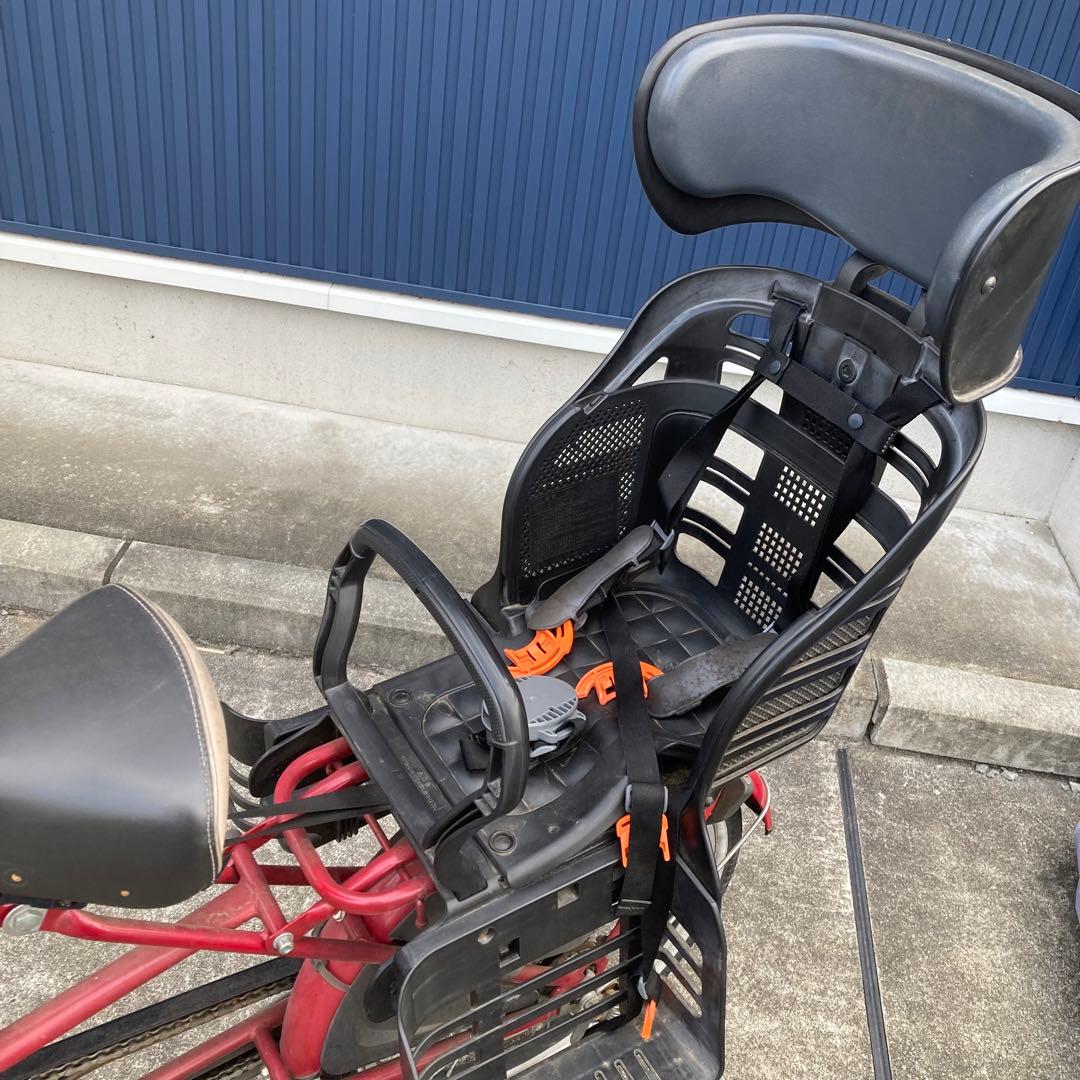 丸石サイクル ふらっかーず 赤 20インチ 子供乗せ自転車 非電動 マルイシ