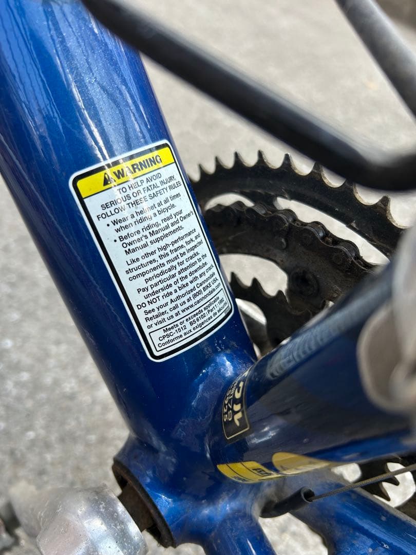 ジャンク品キャノンデールWARRIOR600 クロスバイク