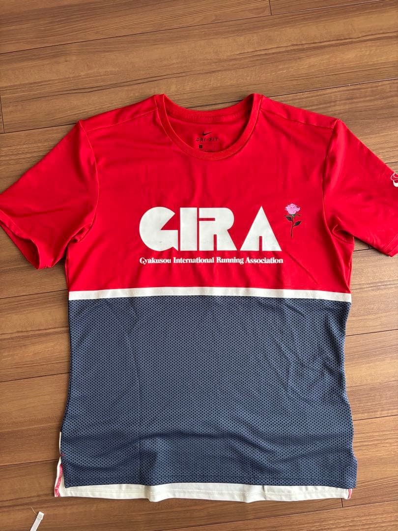 NIKE Gyakusou ランニングセットアップ 赤