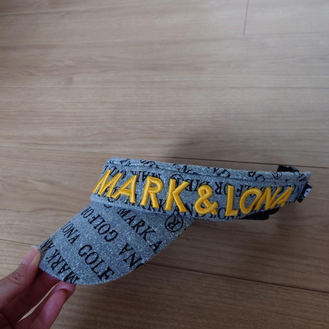 MARK & LONA バイザー グレー