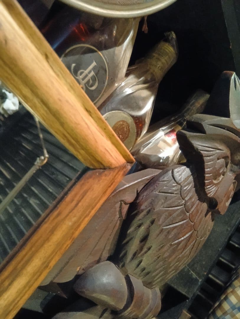 非売品　ノベルティ　1980's　i.w.harper　ウッド　パブミラー