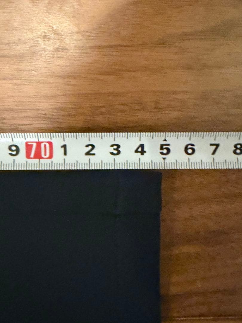 極美品　ブリーフィング ストレッチパンツ ネイビー ナイロン混 S