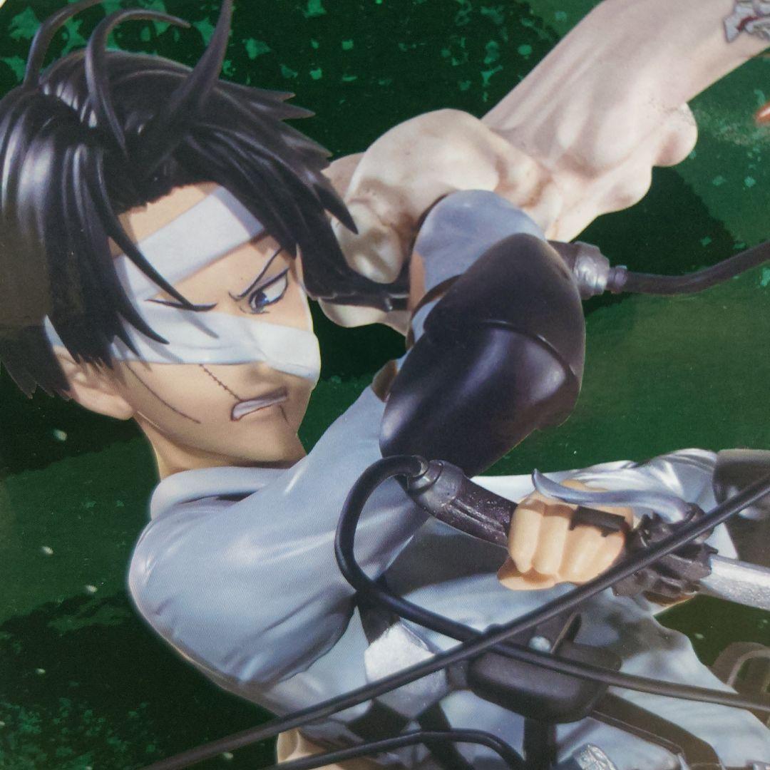 進撃の巨人 地鳴らし B賞 リヴァイ フィギュア 俺たちが夢見た世界②