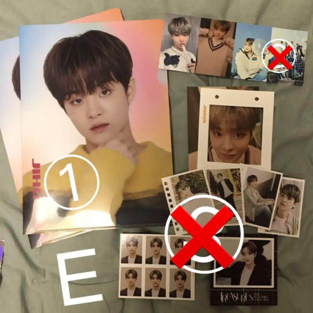 TREASURE ジフン　トレカ 特典 公式グッズ　セット