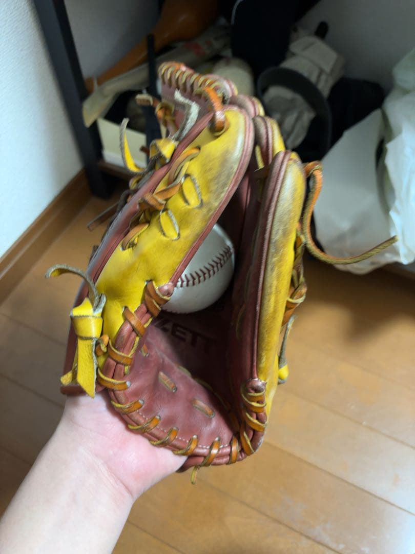 グ*け様 や*)様 ZETT 軟式グローブ 今宮健太 モデル　プロステイタス オ