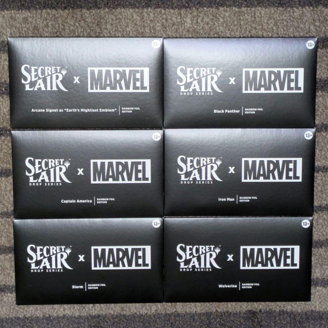 【新品】MTG マーベルコラボ フォイル全種類セット（プロモカード付）