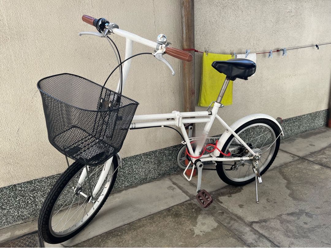 折りたたみ自転車 白 大阪