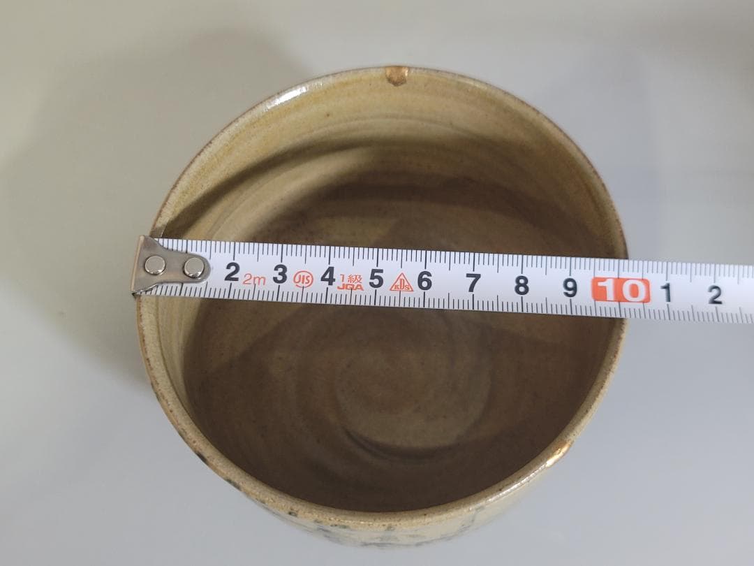 DT181 茶道具 虫明 むしあけ 竹絵 茶碗 宗完 書付 古美術