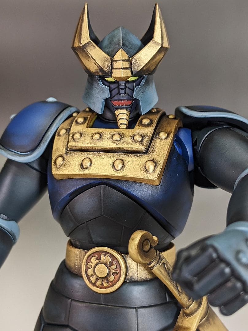 プラモデル　モデロイド　ゴッドマジンガー　組立塗装済