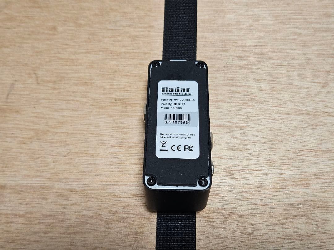MOOER Radar キャビネットシミュレーター / USBケーブル付属