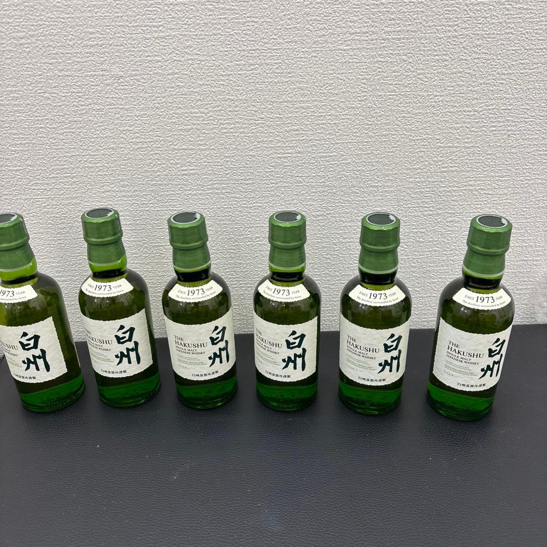 白州ウイスキー 1973年製 6本セットミニボトル180ml