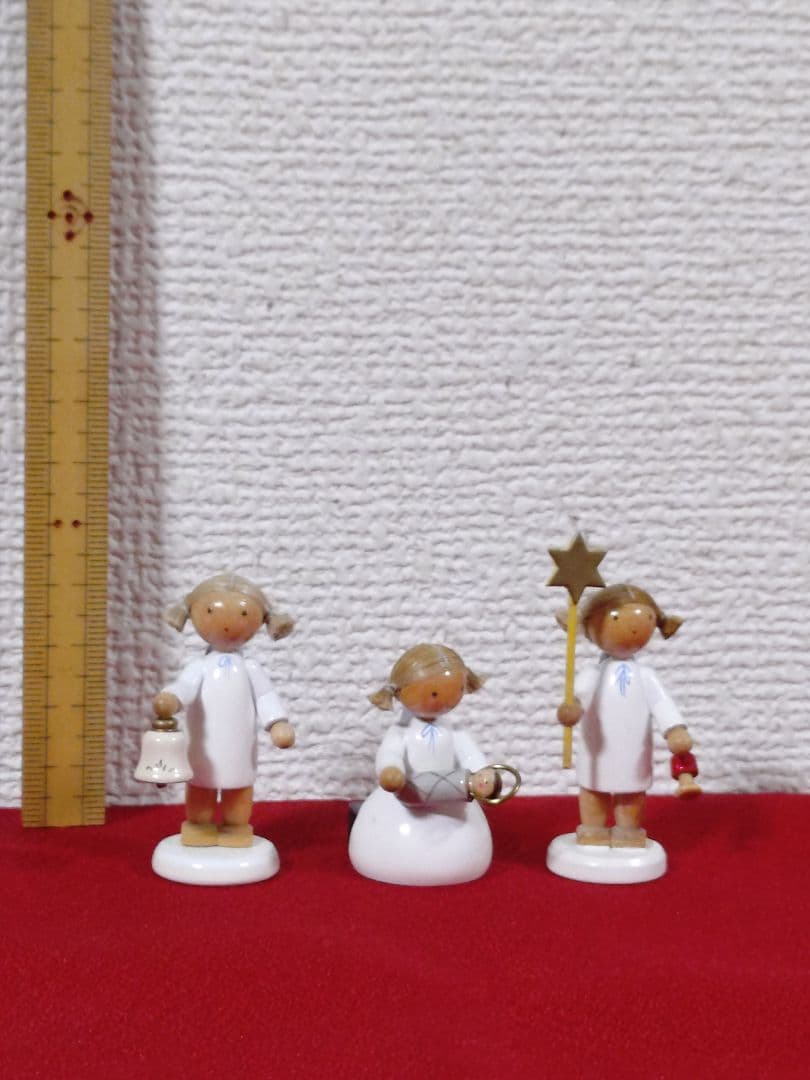 ドイツ　フラーデ工房　天使３体