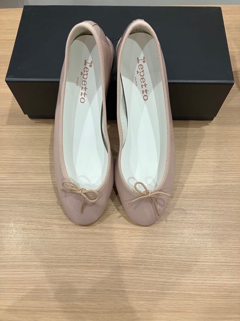 repetto レペット　 ピンクベージュ サイズ24.0cm 新品未使用