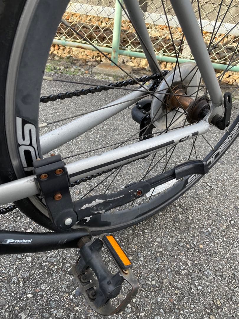 SCHNEIDER ロードバイク シルバー