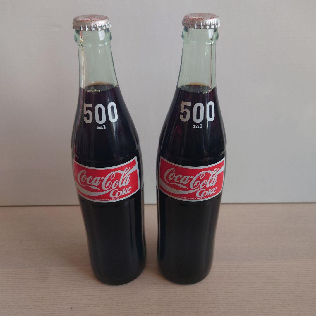 Coca-Cola 500ml ガラスボトル 2本セット