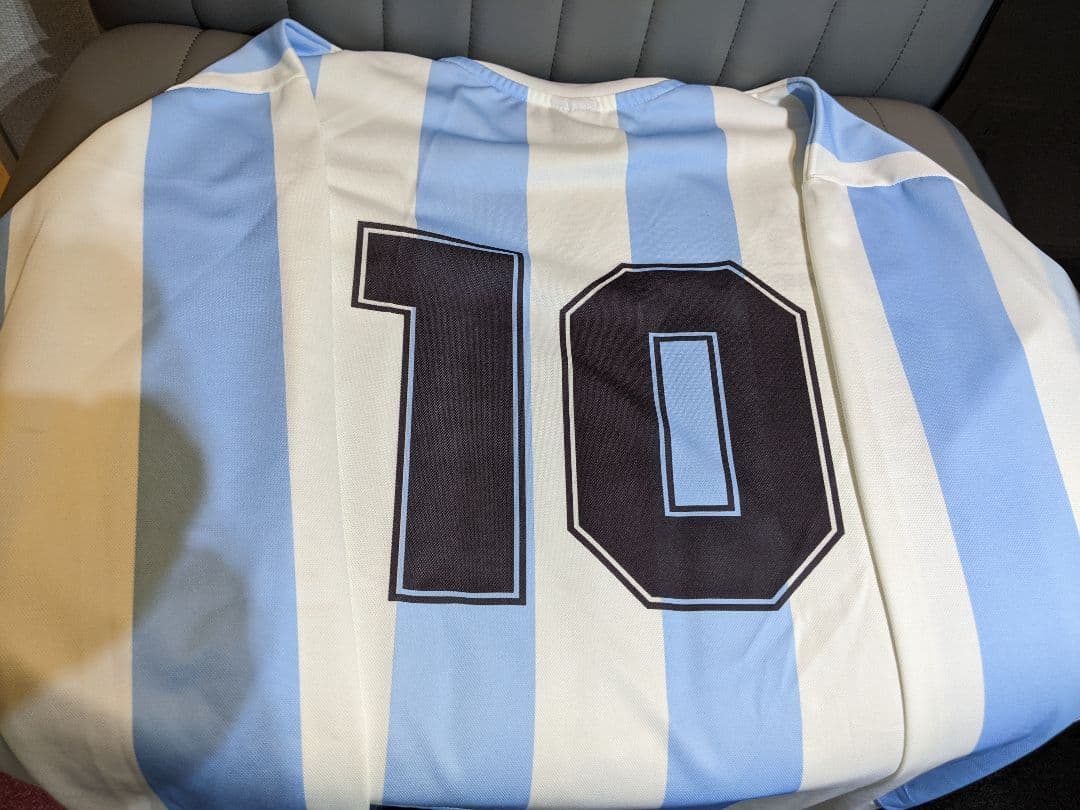 アルゼンチン代表 マラドーナ 1986年 復刻モデル ル・コック 長袖