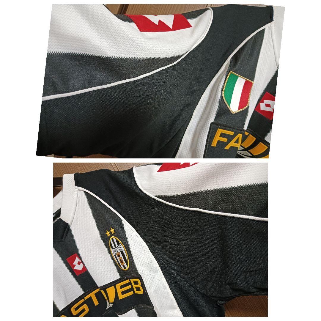 ロット ユベントス オーセンティックユニフォーム 02/03ホームM 紙タグ付き