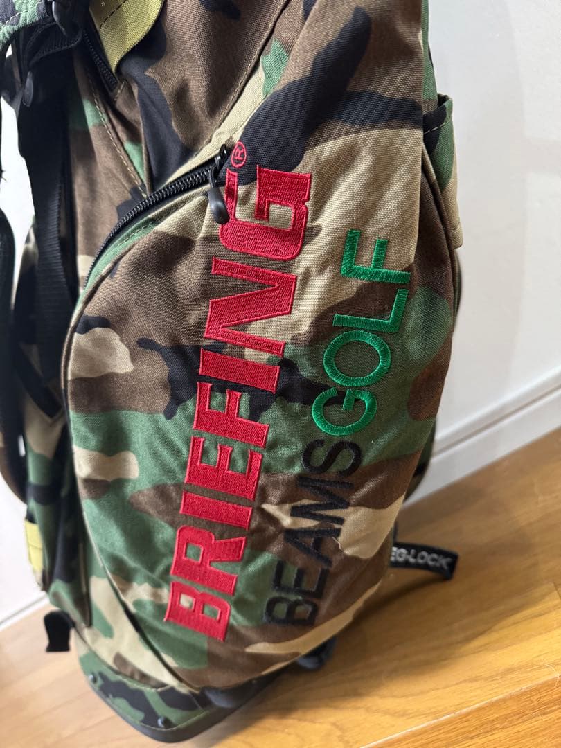 BRIEFING×SUNMOUNTAIN×BEAMSGOLF キャディーバッグ