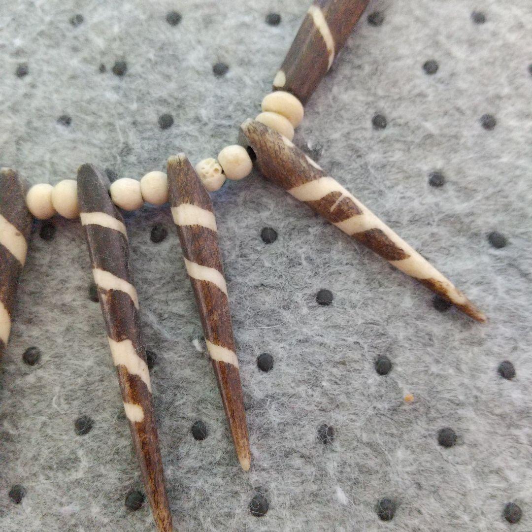 ラクダ骨ネックレス