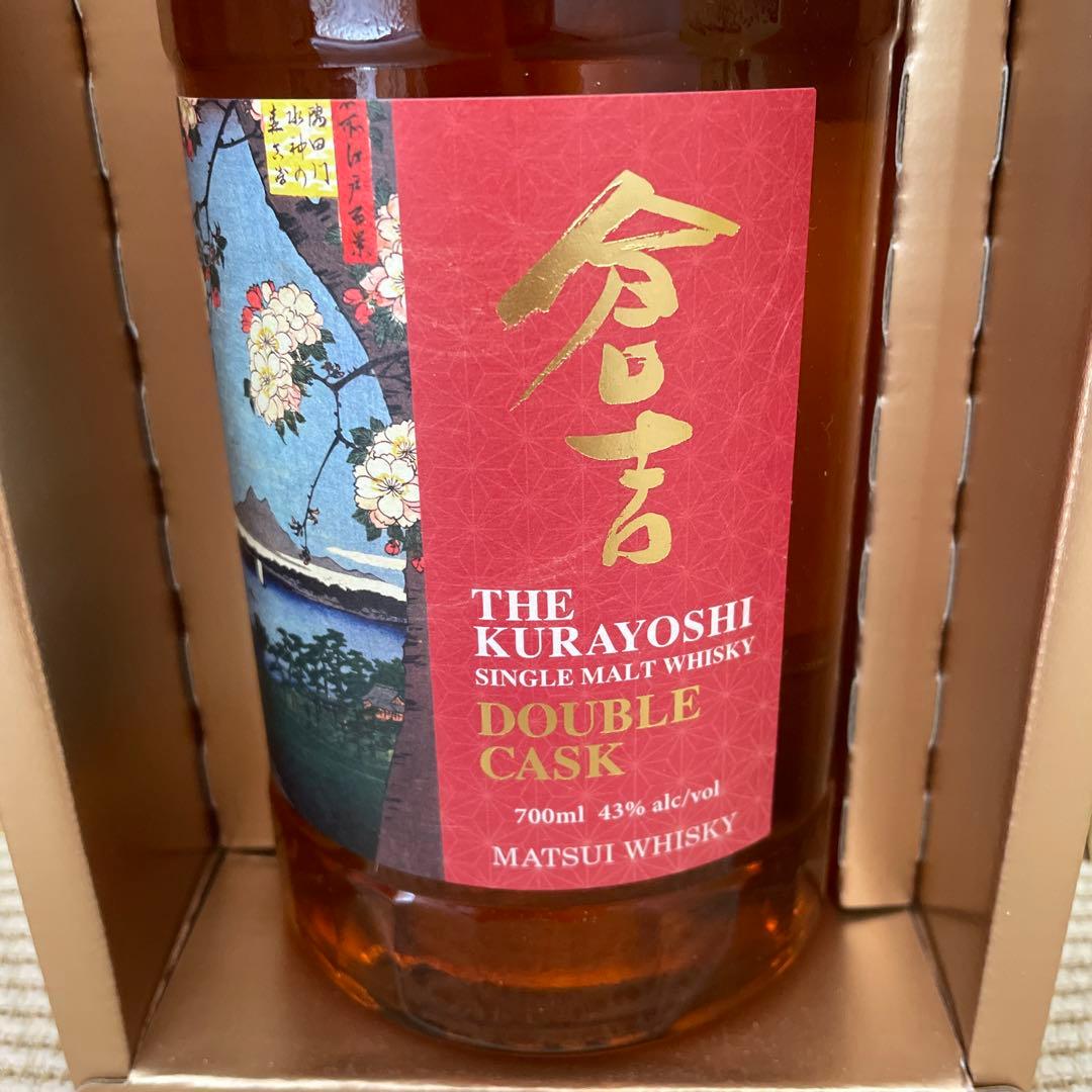 ウイスキー The Kurayoshi Double Cask 700ml 43%