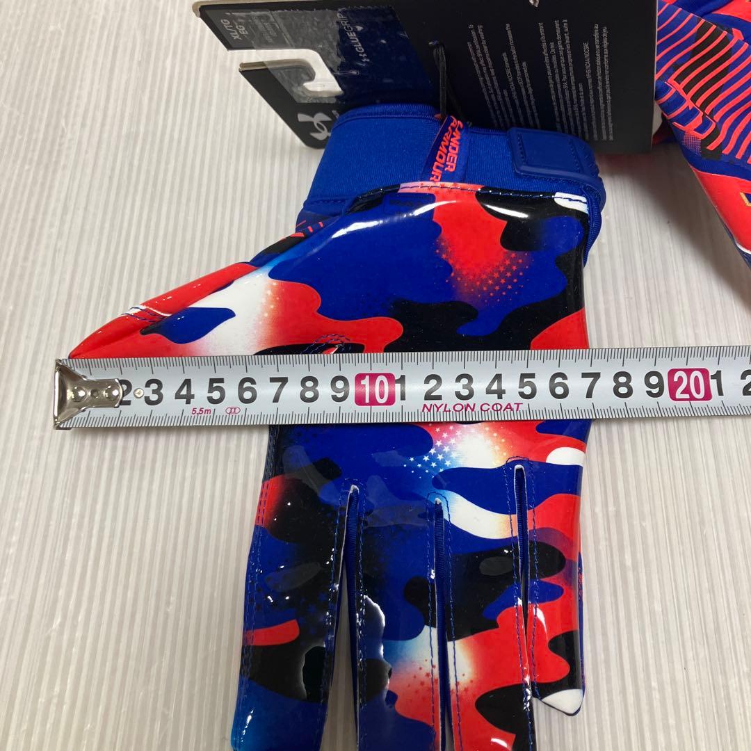 送料無料 新品 underarmour F9 NITRO アメフト グローブXL