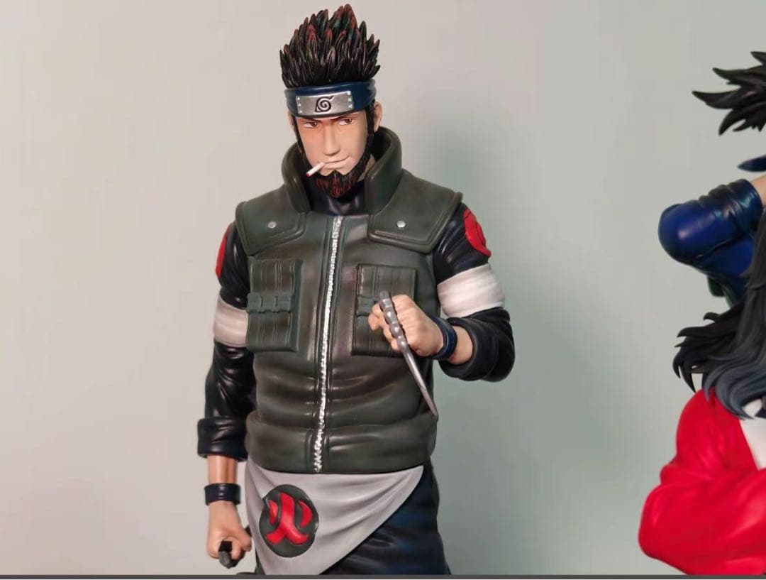 ナルト 猿飛アスマ ガレージキット ガレキ スタチュー③