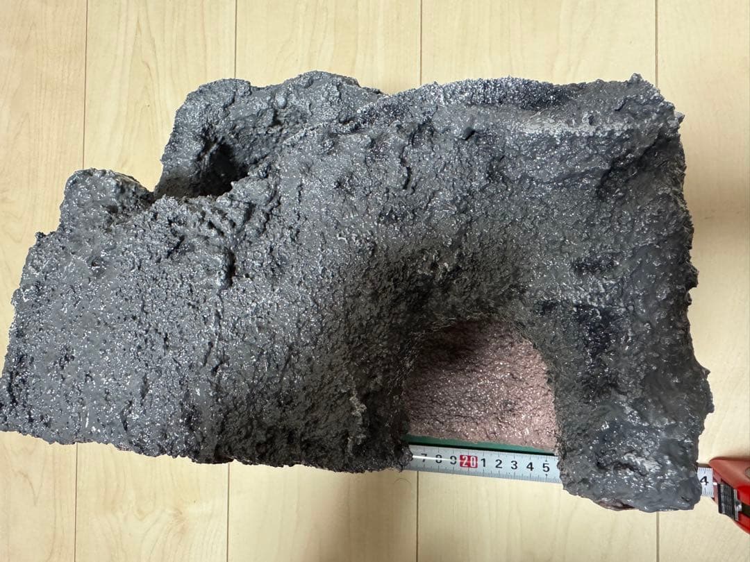 爬虫類用 二部屋構造ウェットシェルター 湿度管理 横長設計