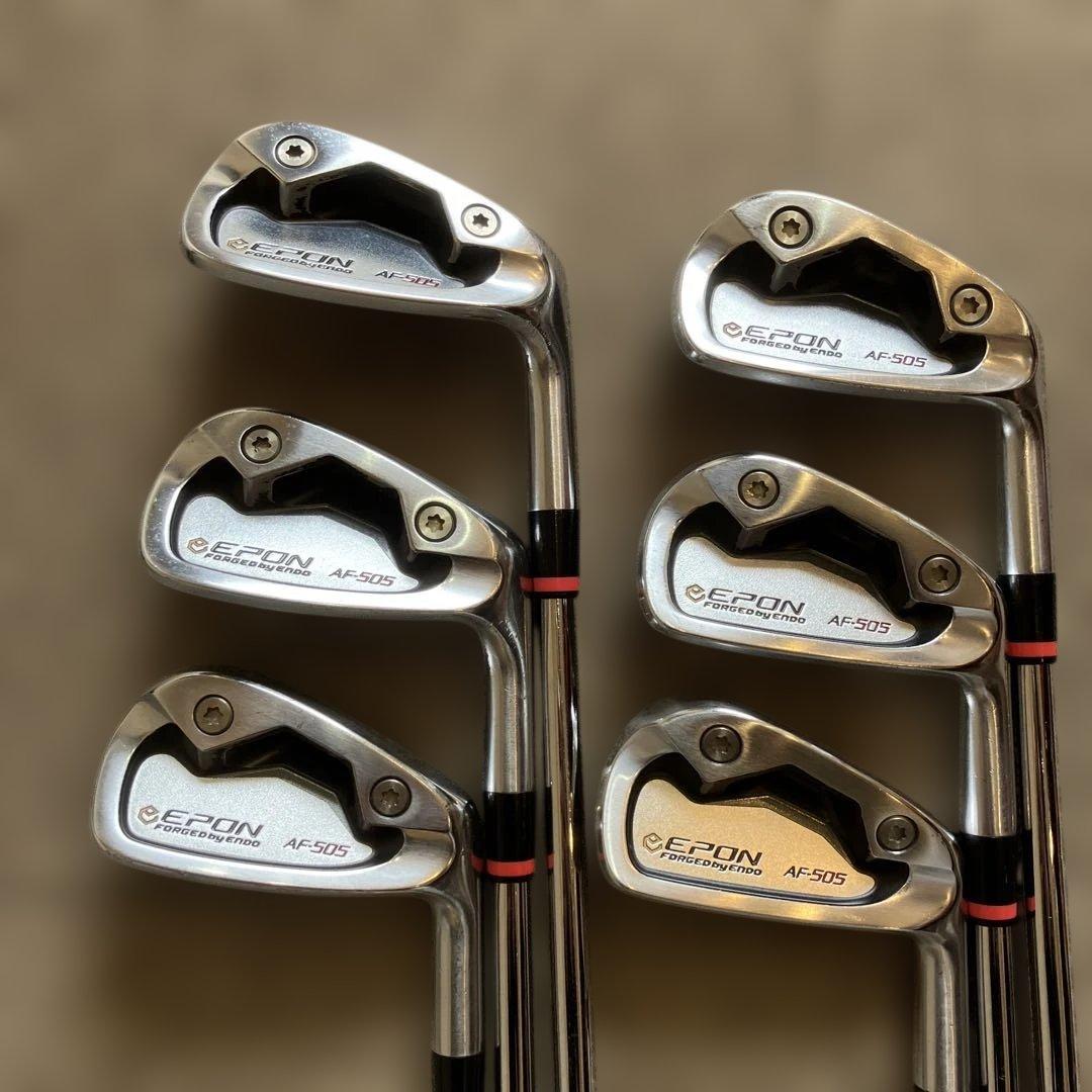 EPON AF-505‼️アイアンセット 5-9 P