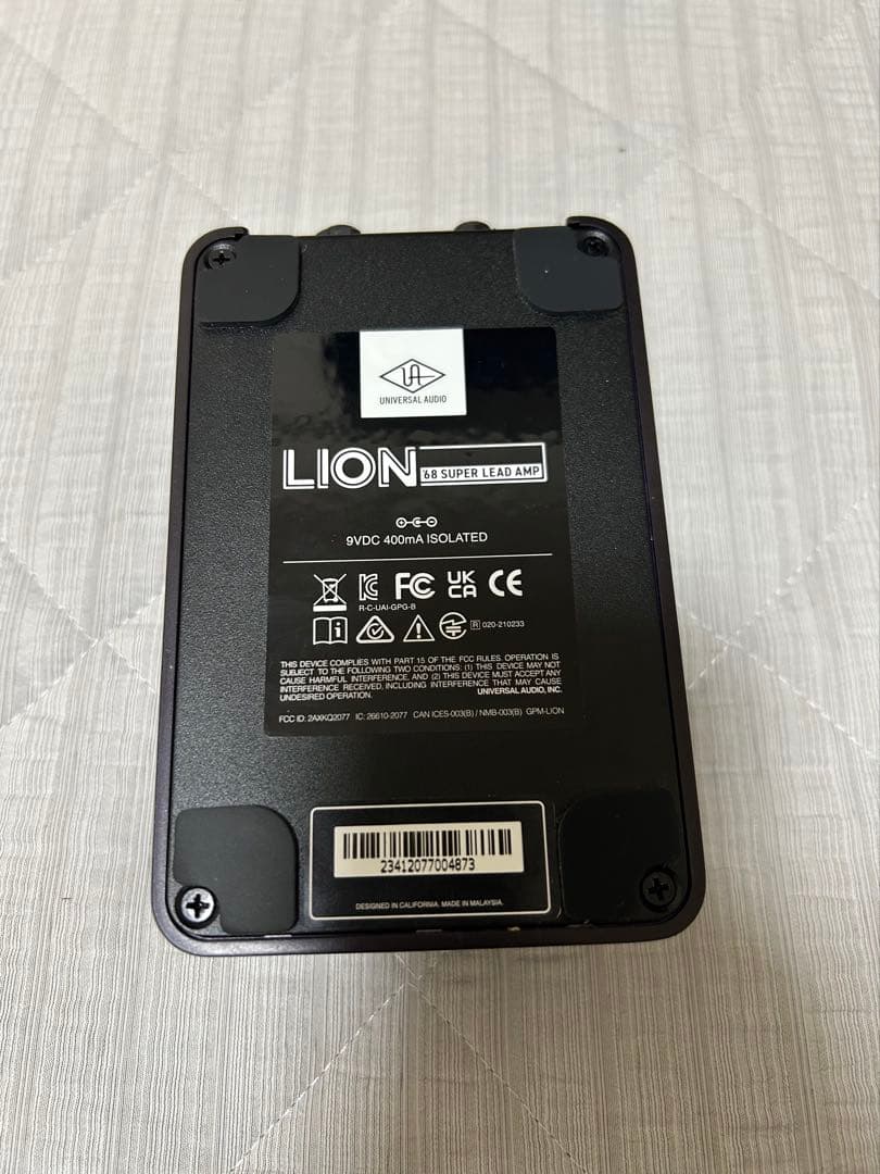 ギター universal audio UAFX Lion'68