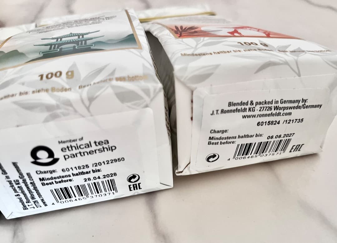 Ronnefeldt ロンネフェルド　紅茶4種類400gセット モルゲンタウ