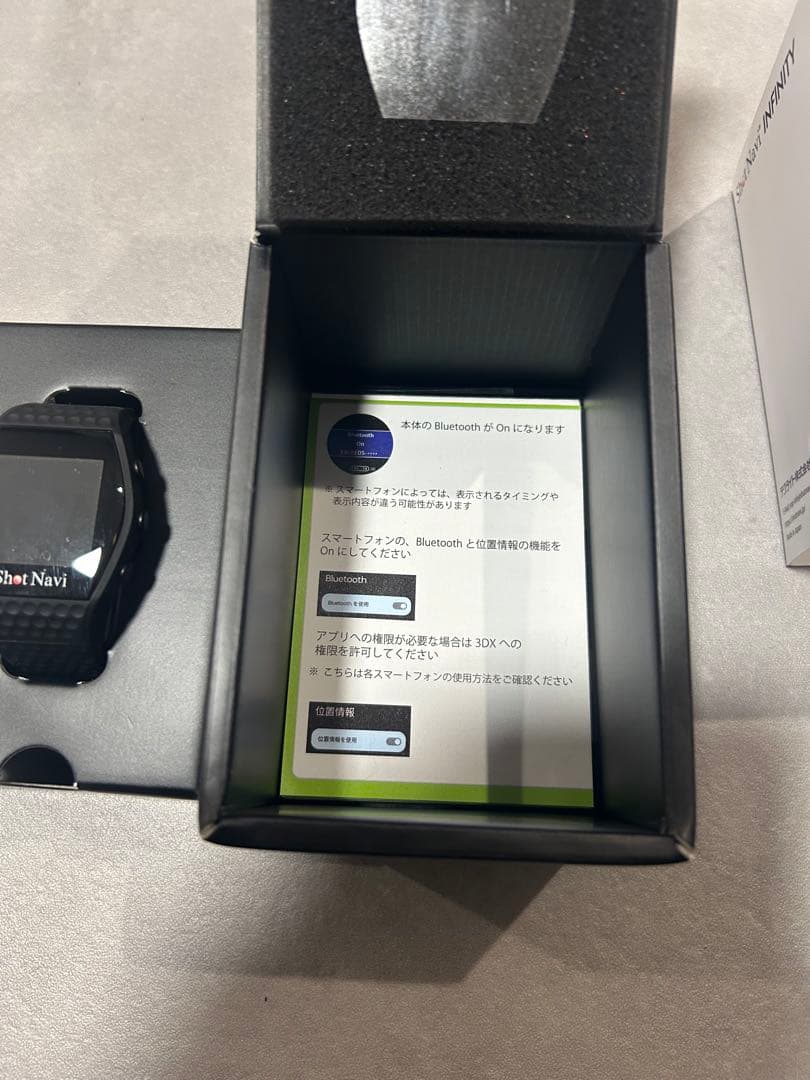 Shot Navi INFINITY ゴルフ GPSウォッチ